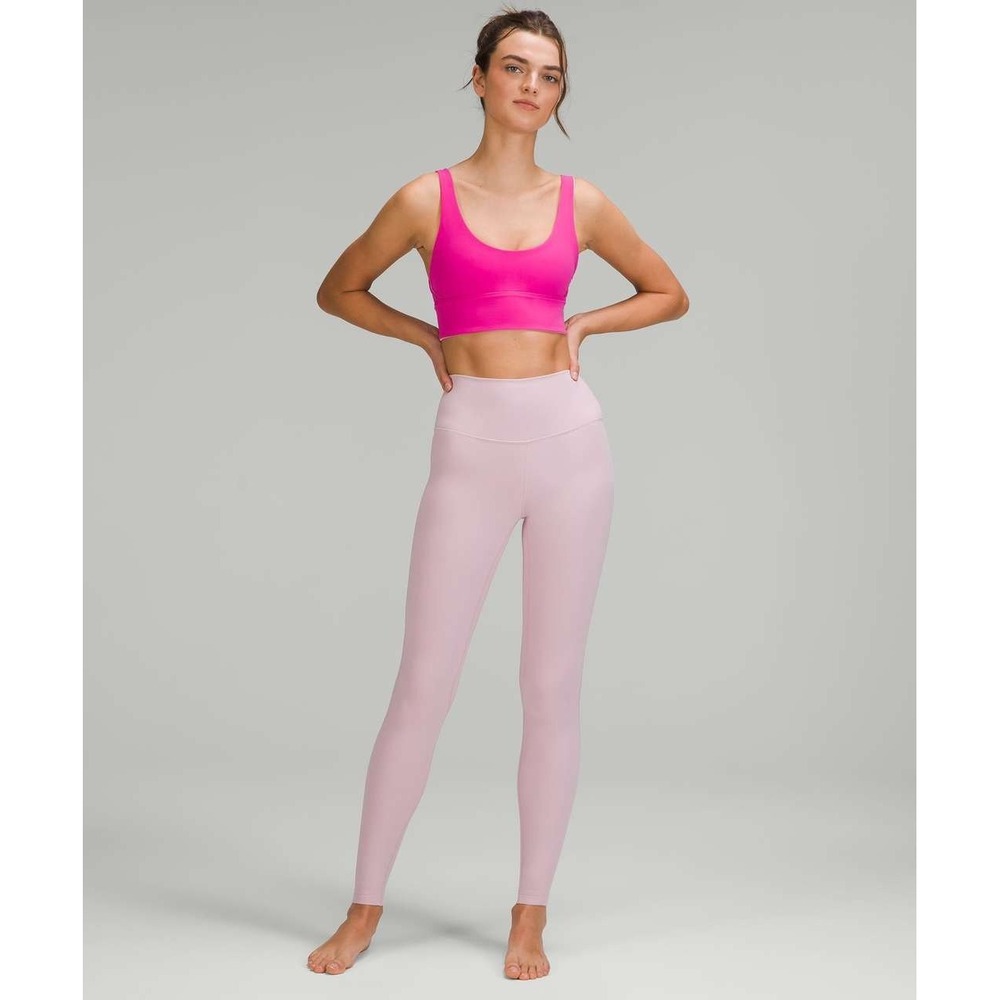 Lululemon‎ Athletica Align High-Rise Pant 31" Pink Peony — Size 4 Tall